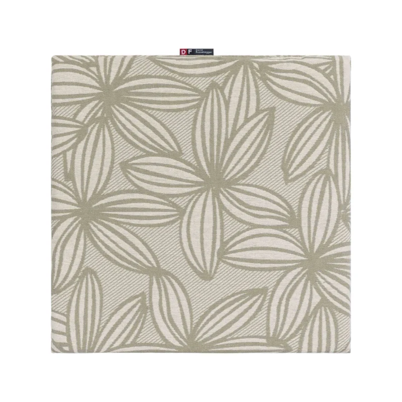 David Fussenegger PORTO Linea Flora Sitzkissen 40x40 cm – Wolle