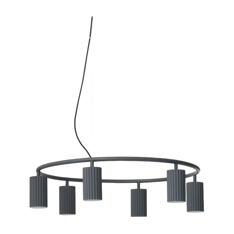 Suspension aluminium noir Donna Circle 60 - Pholc - The Cool Republic