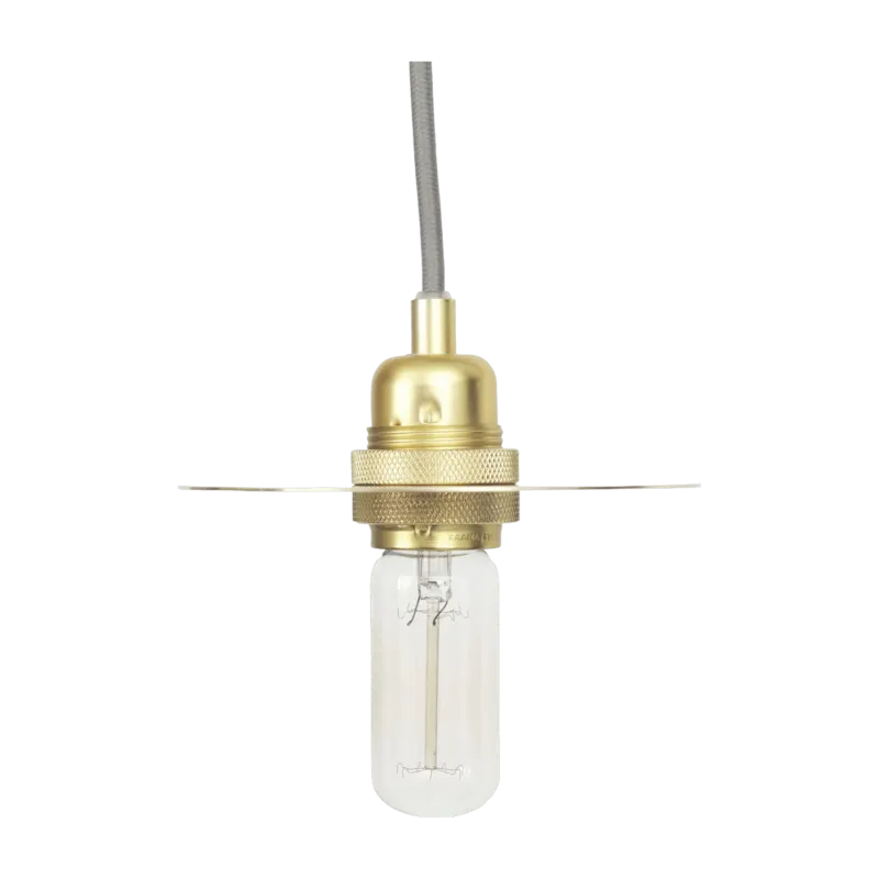Suspension avec abat-jour et ampoule 15 cm Circle - Frama - The Cool Republic