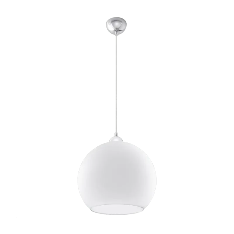 Suspension blanche Ball - Sollux - The Cool Republic