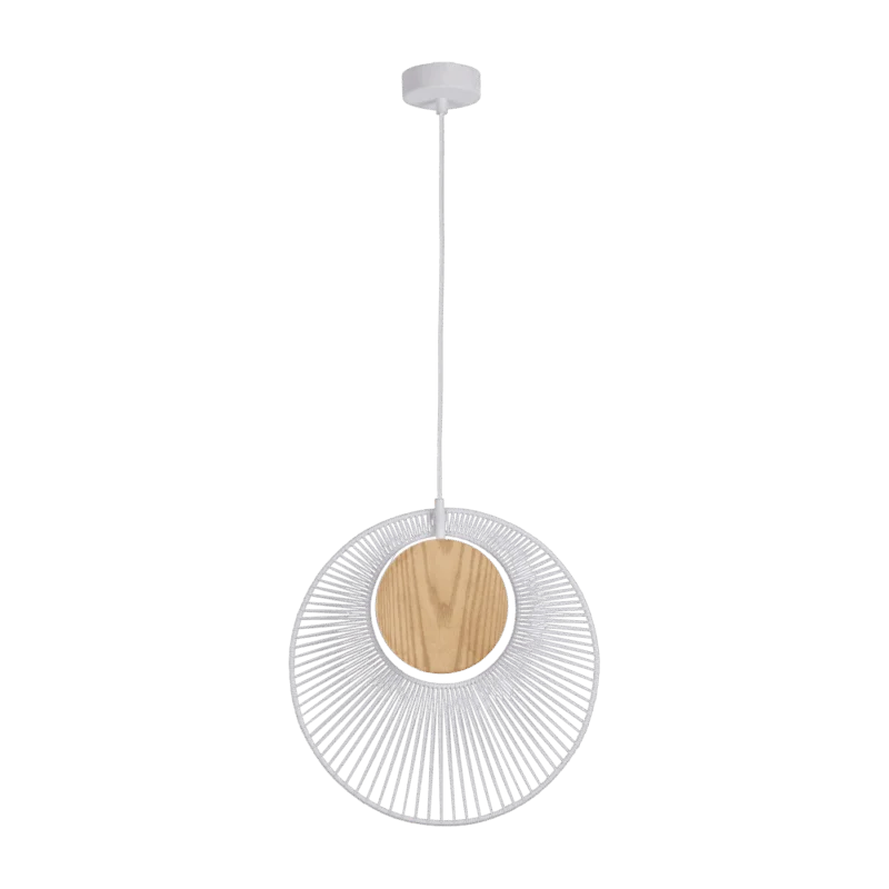 Suspension blanche Oyster - Forestier - The Cool Republic