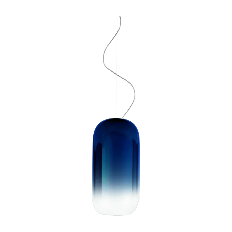 Suspension bleue Gople - Artemide - The Cool Republic