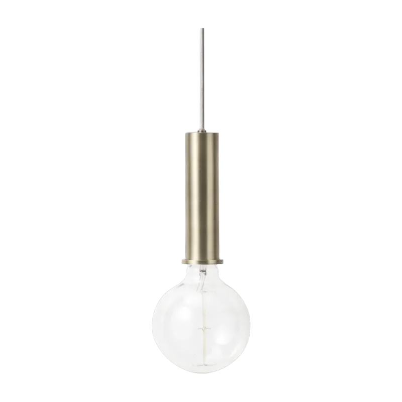 Suspension dorée Socket high - Ferm Living - The Cool Republic