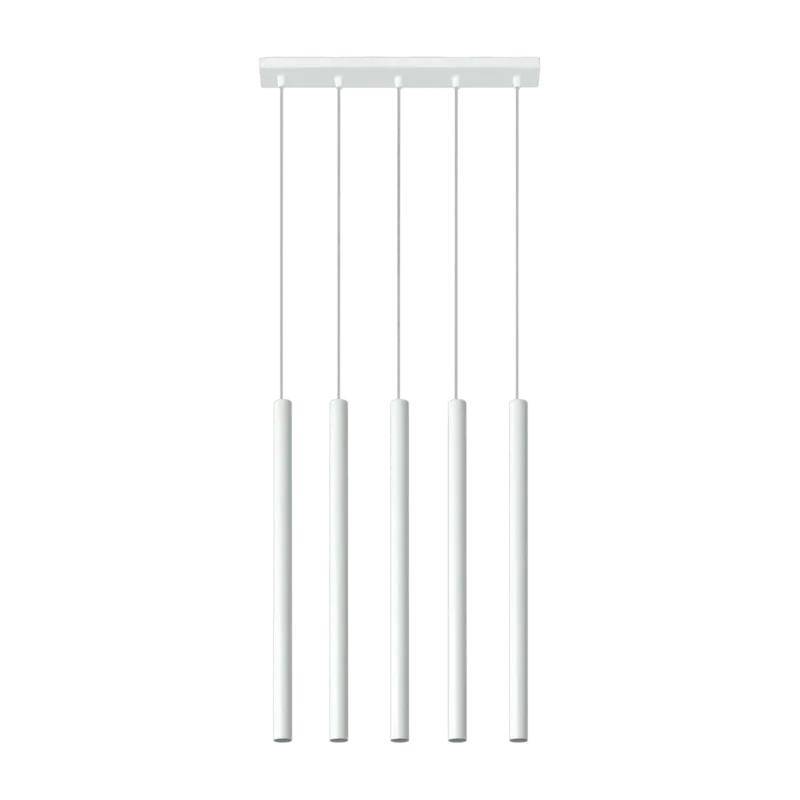 Suspension en acier blanc Pastelo 5 - Sollux - The Cool Republic