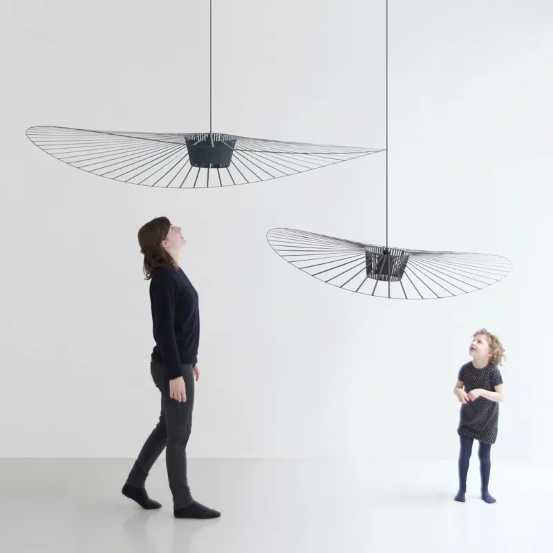 Suspension en acier noir 140cm Vertigo - Petite Friture - The Cool Republic