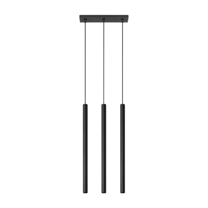 Suspension en acier noir Pastelo 3 - Sollux - The Cool Republic