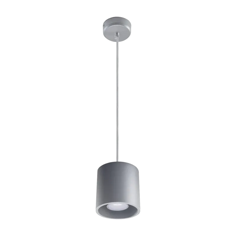 Suspension en aluminium gris Orbis - Sollux - The Cool Republic