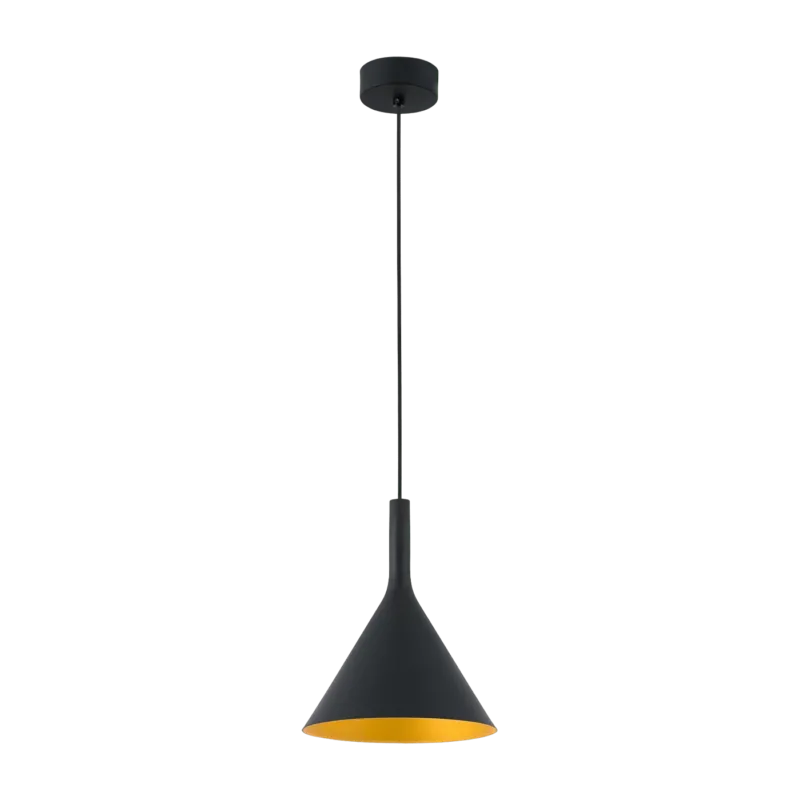 Suspension en aluminium noir et or Pam-G - Faro Barcelona - The Cool Republic