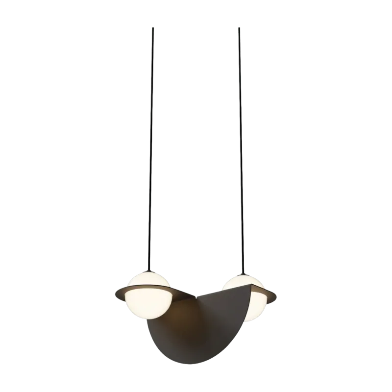 Suspension en aluminium noir Laurent n°1 - Lambert & Fils - The Cool Republic