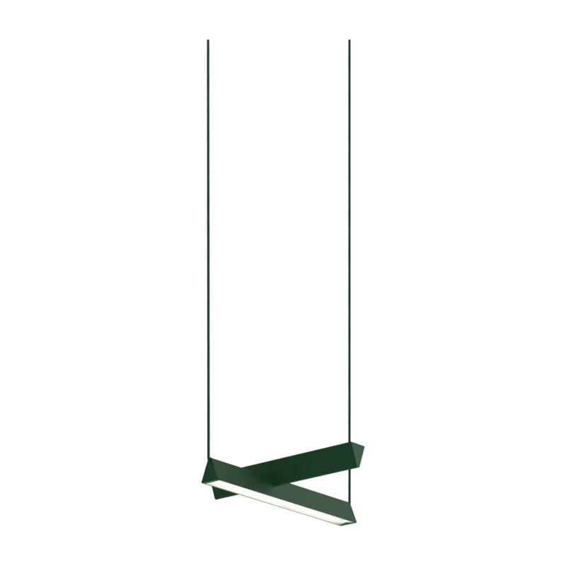 Suspension en aluminium vert Mile n°2 - Lambert & Fils - The Cool Republic