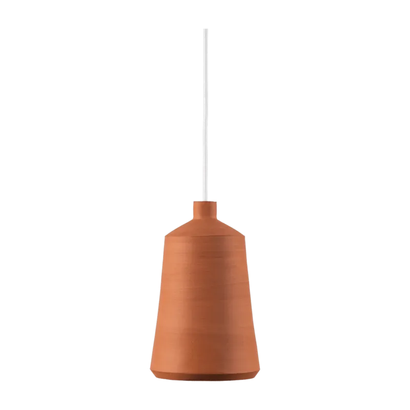 Suspension en argile rouge Flame 14 - Pott - The Cool Republic