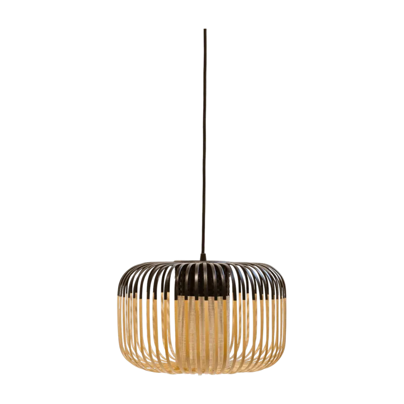 Suspension en bambou noire S Bamboo outdoor - Forestier - The Cool Republic