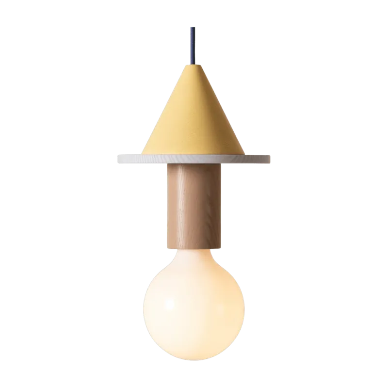 Suspension en bois Junit Meringe - Schneid Studio - The Cool Republic