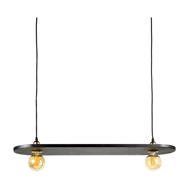 Suspension en bois noir KVG n°16 - Serax - The Cool Republic