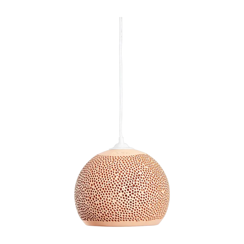 Suspension en céramique terracotta SpongeUp!20 - Pott - The Cool Republic