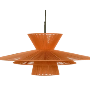 Suspension en fils de coton orange 33x80cm Solle - Fest Amsterdam - The Cool Republic