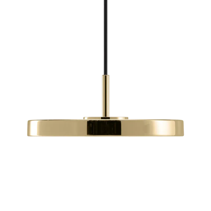 Suspension en laiton poli 15x5,7cm Asteria micro - Umage - The Cool Republic