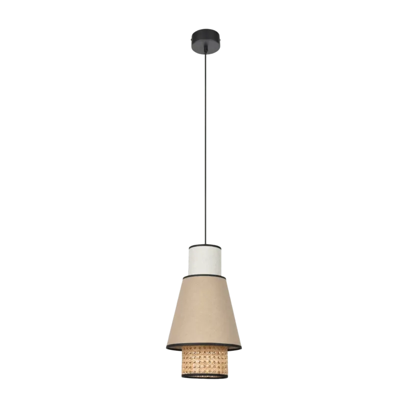 Suspension en lin nude 186 x 22 cm Singapour - Market set - The Cool Republic