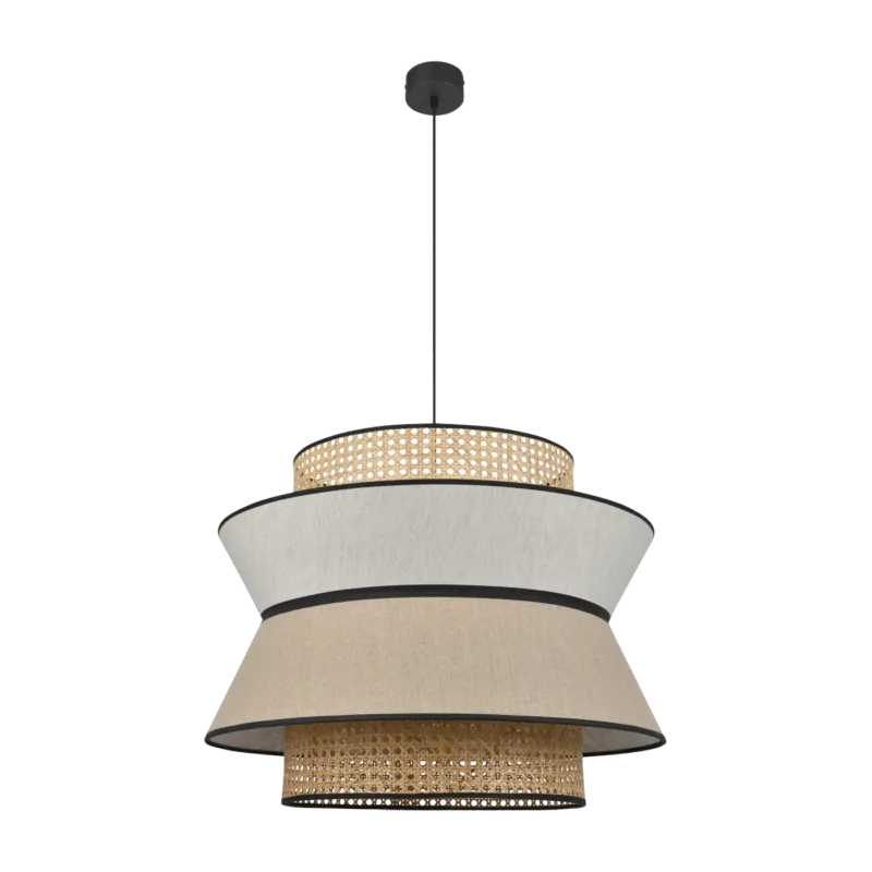 Suspension en lin nude xl 58 cm Singapour - Market set - The Cool Republic