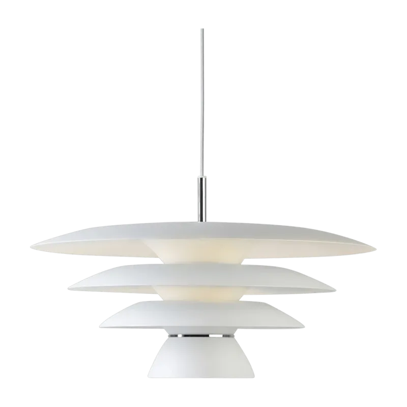 Suspension en métal blanc DaVinci - Belid - The Cool Republic