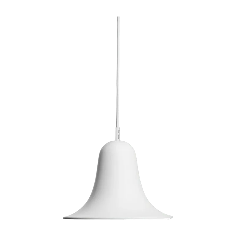 Suspension en métal blanc mat Pantop - Verpan - The Cool Republic