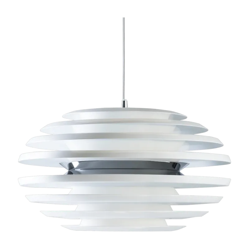 Suspension en métal chrome Ellipse - Belid - The Cool Republic