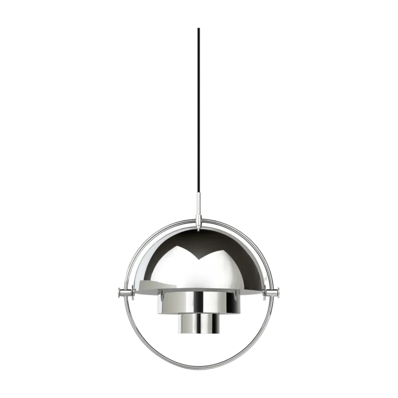 Suspension en métal chromé Multi Lite - Gubi - The Cool Republic