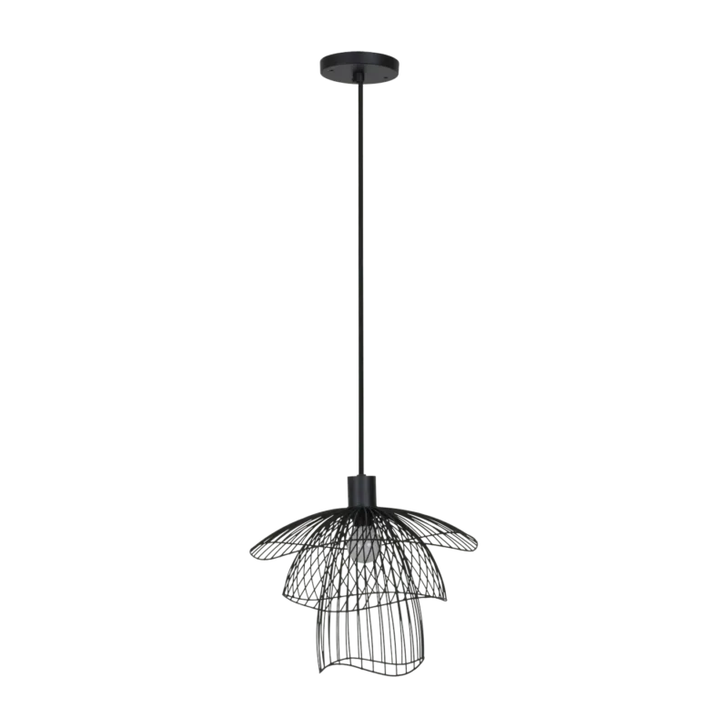 Suspension en métal noir XS Papillon - Forestier - The Cool Republic