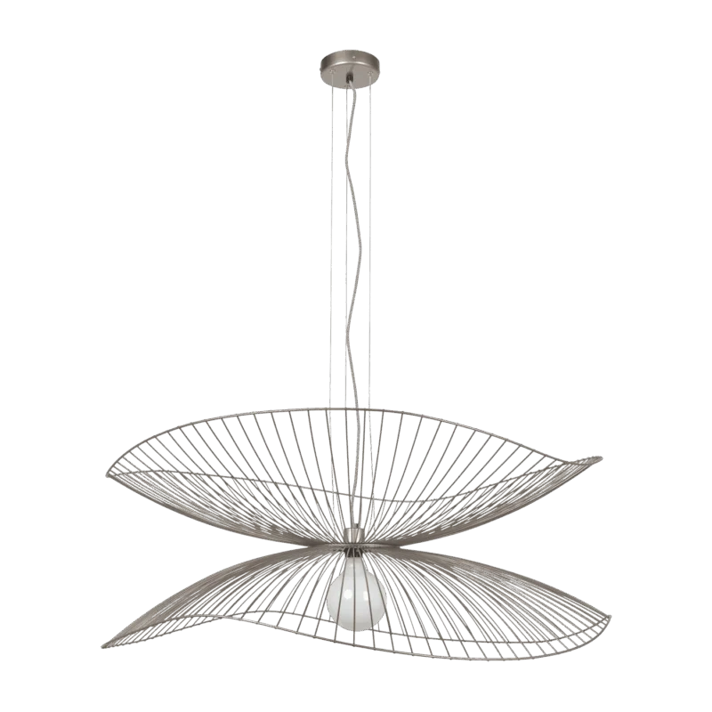 Suspension en métal taupe L Libellule - Forestier - The Cool Republic