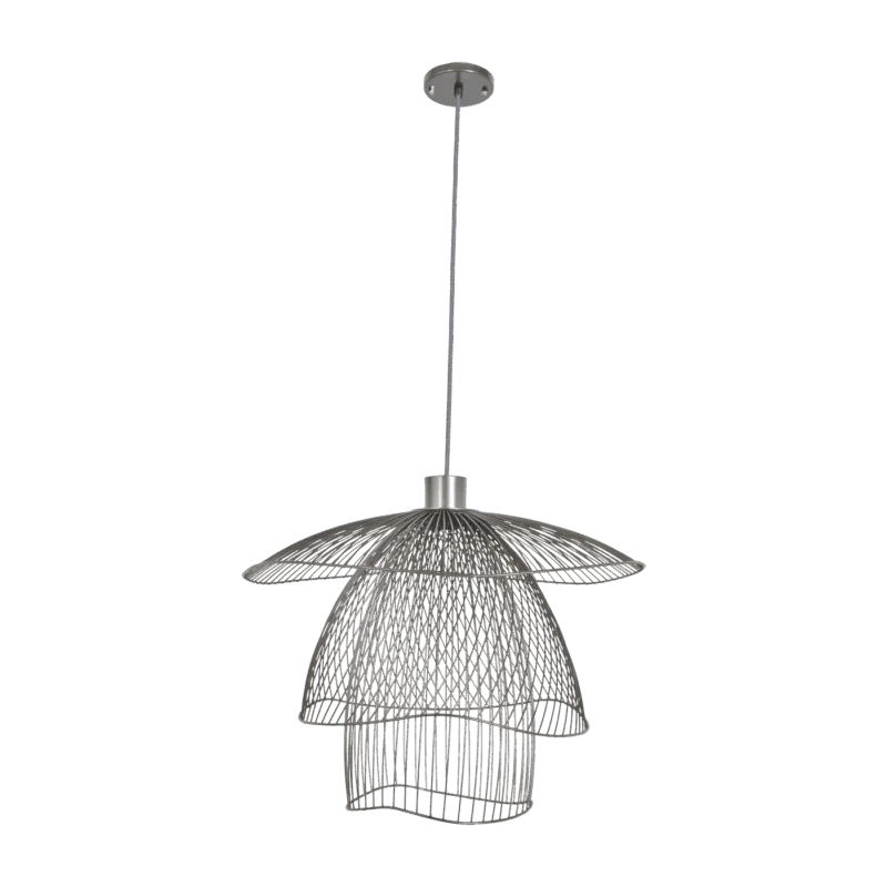Suspension en métal taupe S Papillon - Forestier - The Cool Republic