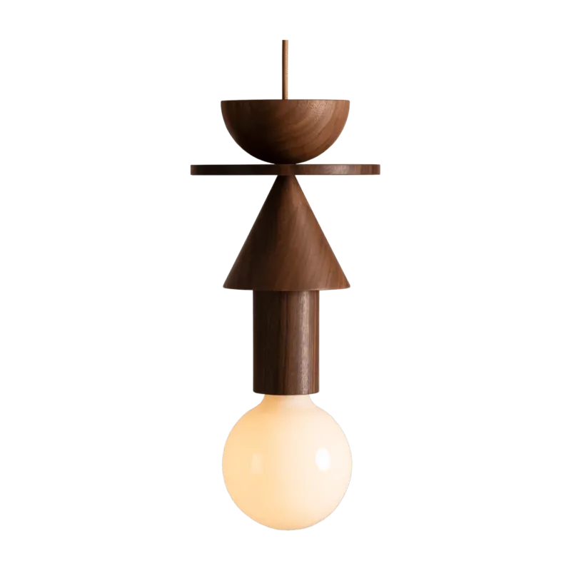 Suspension en noyer Junit Stanza - Schneid Studio - The Cool Republic