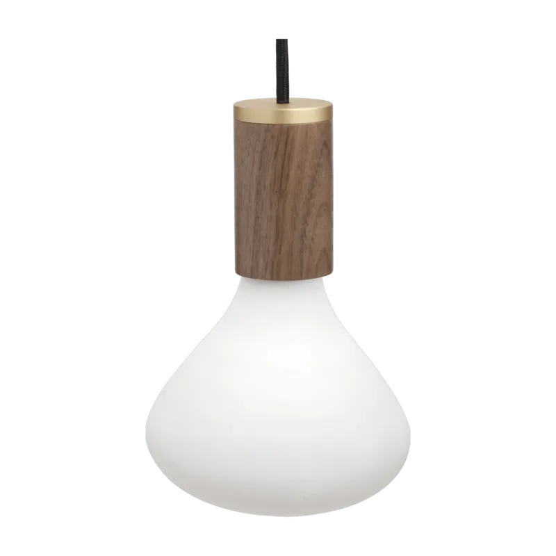 Suspension en noyer Knuckle et ampoule Noma - tala - The Cool Republic