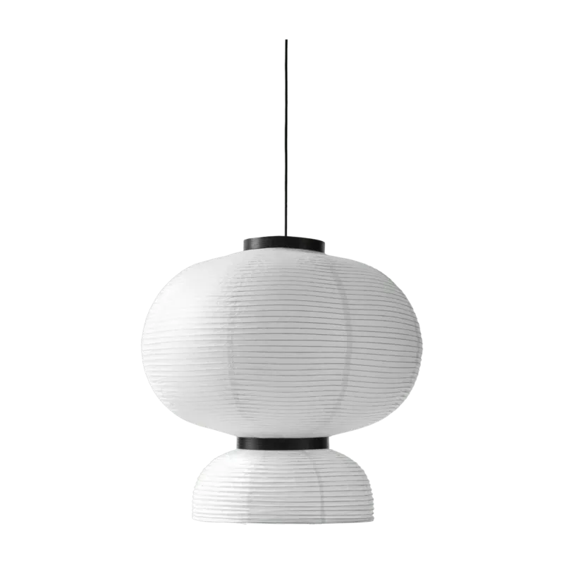 Suspension en papier blanc ivoire 70cm Formakami JH5 - &tradition - The Cool Republic