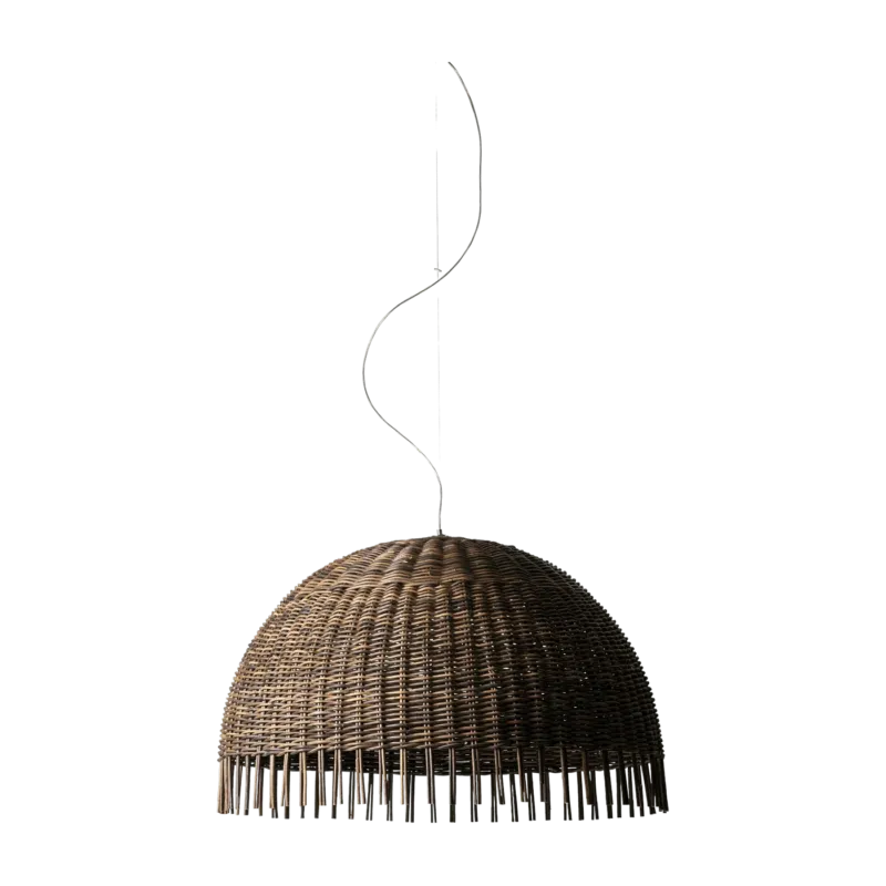Suspension en rotin Croco 95 - Gervasoni - The Cool Republic