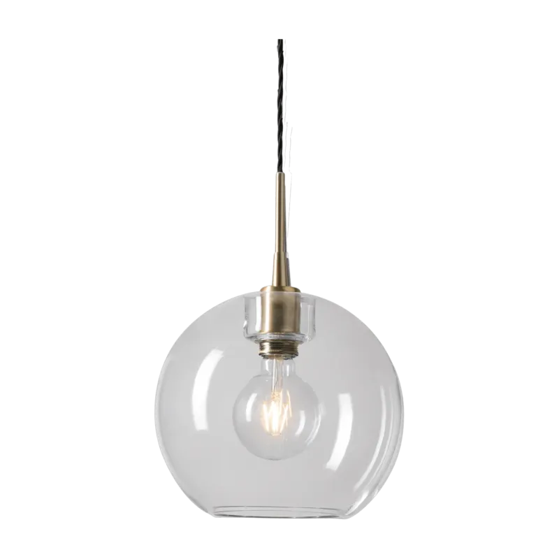 Suspension en verre et laiton 26 cm Gloria - Belid - The Cool Republic