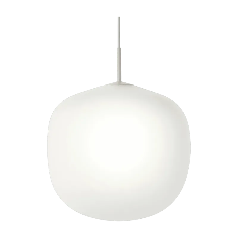 Suspension en verre grise 45 cm Rime - Muuto - The Cool Republic