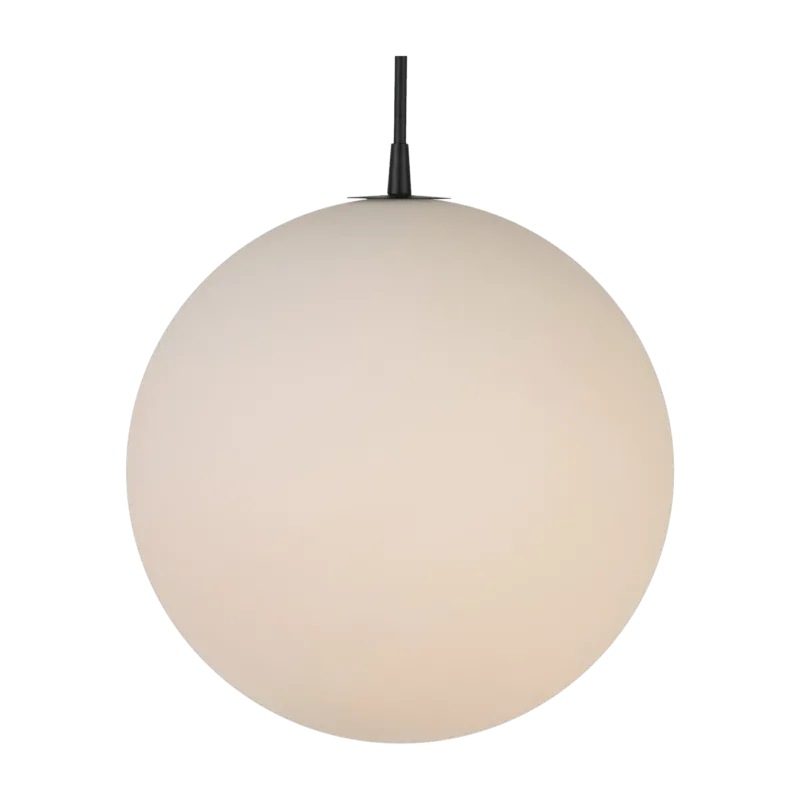 Suspension en verre noir 40 cm Capo - Belid - The Cool Republic