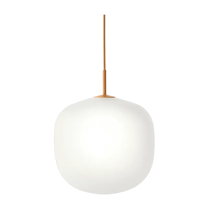Suspension en verre orange 37 cm Rime - Muuto - The Cool Republic