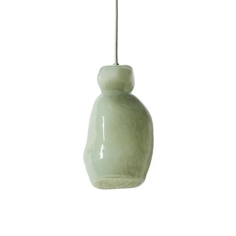 Suspension en verre tourmaline vert Gemstone - HKLIVING - The Cool Republic