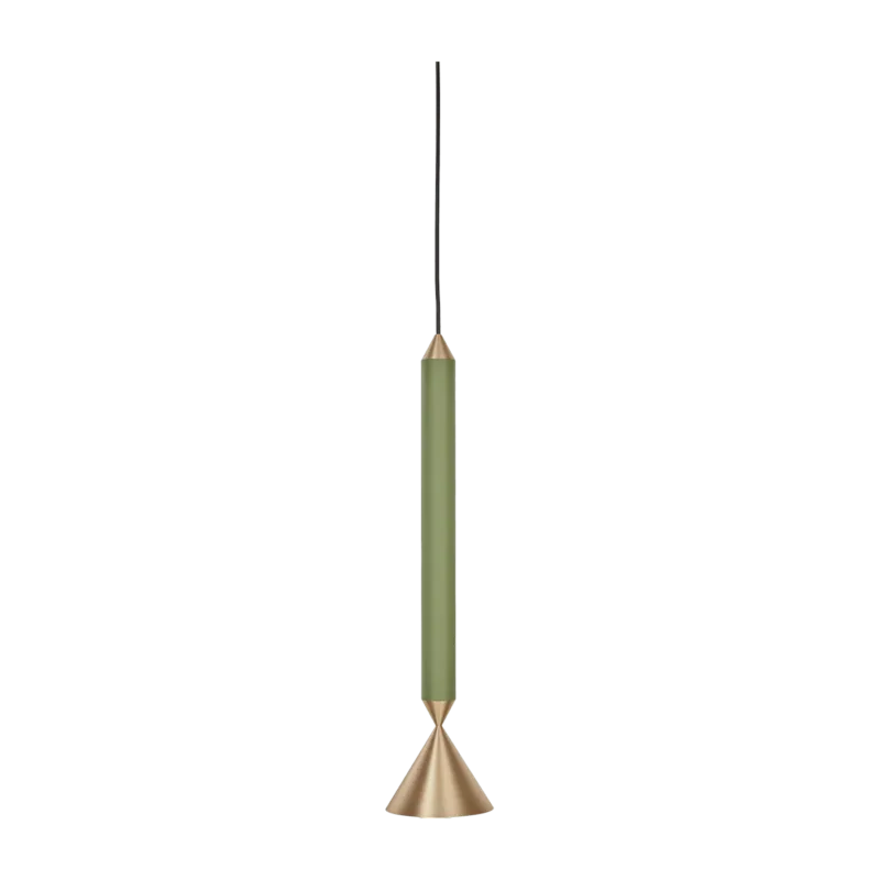 Suspension laiton poli vert Apollo 39 - Pholc - The Cool Republic