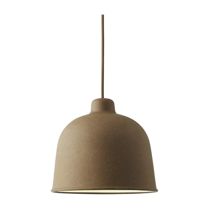 Suspension LED en fibre de bambou Grain - Muuto - The Cool Republic