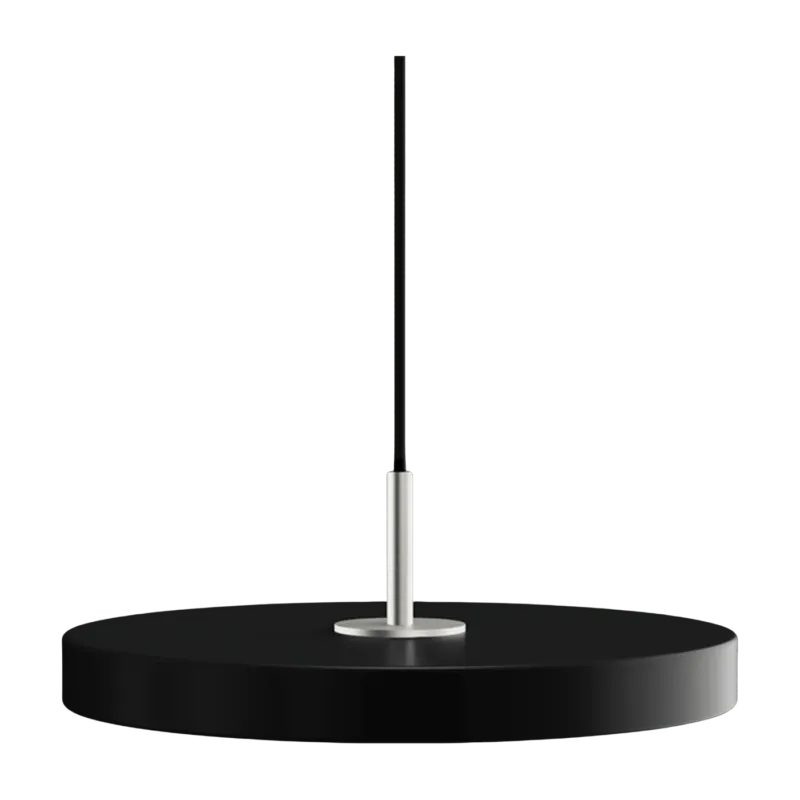 Suspension Mini noire LED détail acier Asteria - UMAGE - The Cool Republic