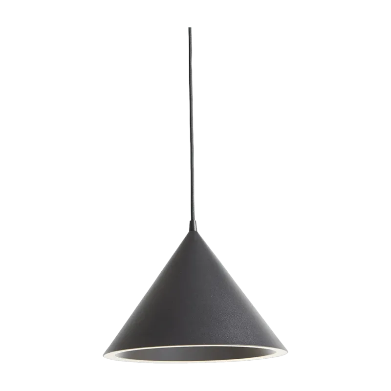 Suspension noire 32 cm Annular - Woud - The Cool Republic
