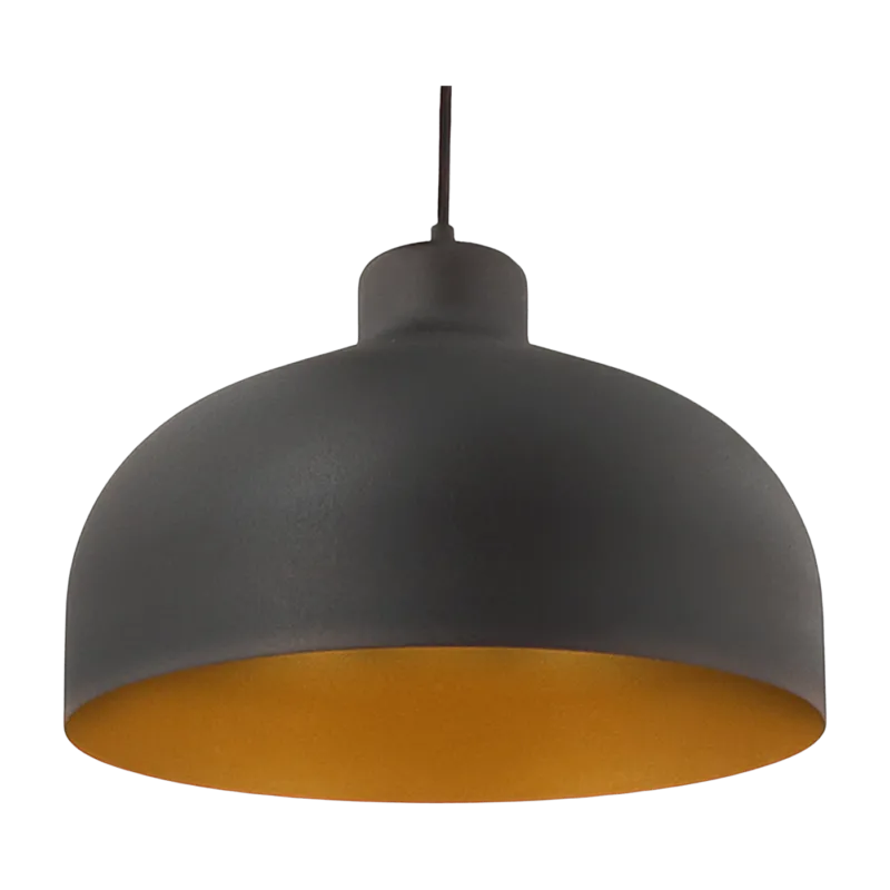 Suspension noire et or 33 cm B&B - Loftyou - The Cool Republic