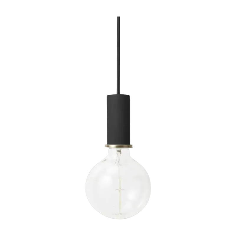 Suspension noire low Collect - Ferm Living - The Cool Republic