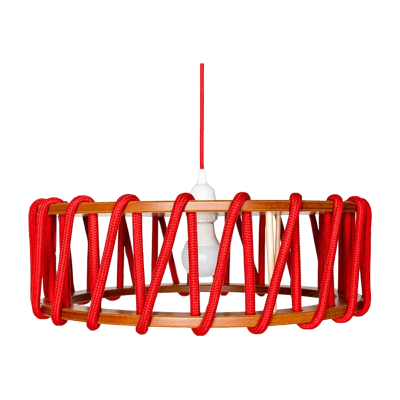 Suspension rouge L Macaron - EMKO - The Cool Republic