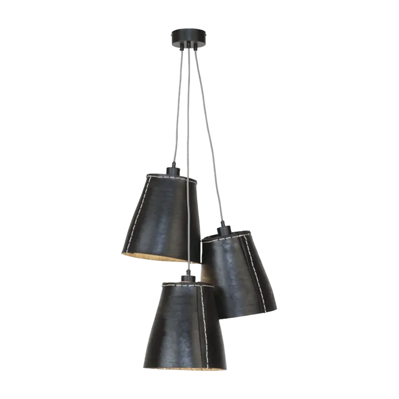 Suspension trio noire en pneu recyclé Amazon 26 cm - Good & Mojo - The Cool Republic
