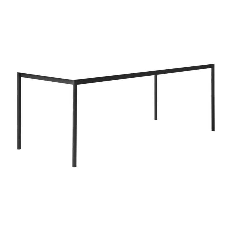 Table 250 cm blanche piétement noir Base - Muuto - The Cool Republic