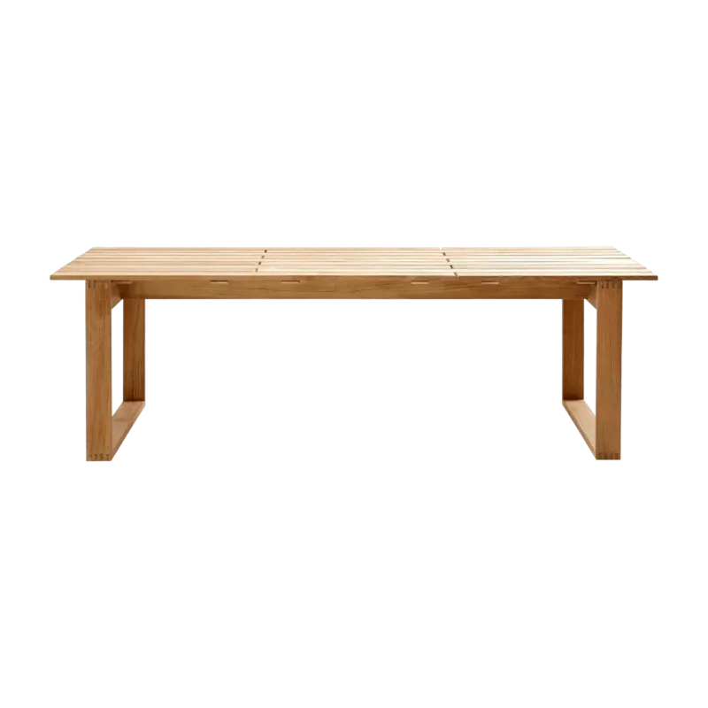 Table à manger 240 x 100 en teck Endless - Cane-Line - The Cool Republic