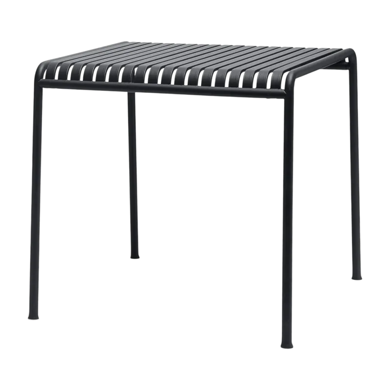 Table à manger d'extérieur en métal anthracite 82,5x90cm Palissade - HAY - The Cool Republic